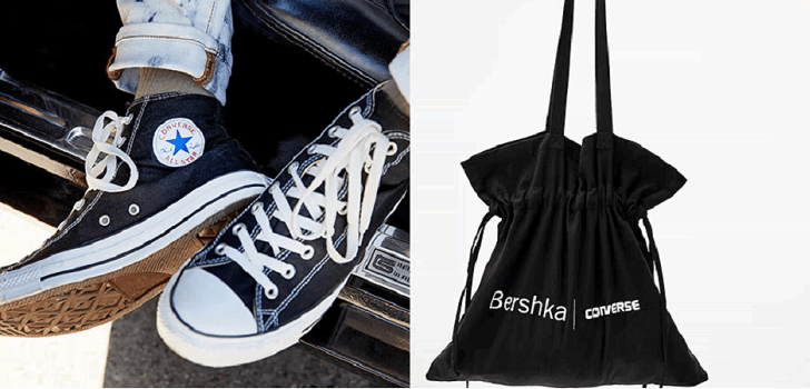 Bershka se calza unas Converse